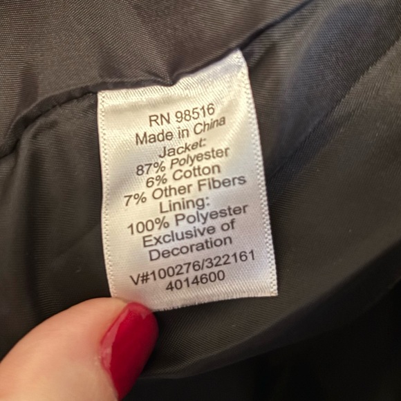 COLDWATER CREEK Multi Colored Tweed Snap Blazer Jacket - Picture 2 of 11